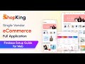 Firebase App Configuration and Integration Guide with ShopKing - eCommerce PHP Script