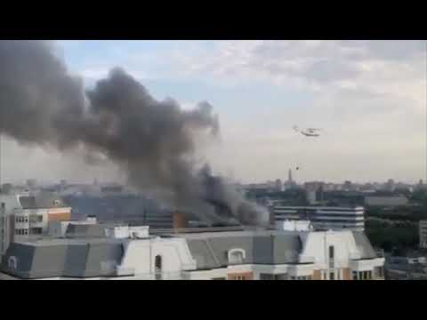 Пожар 19 июня 2012. Ильменский проезд, дом 4