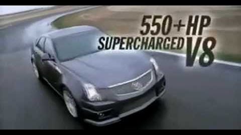 2009 Cadillac CTS-V Official Trailer