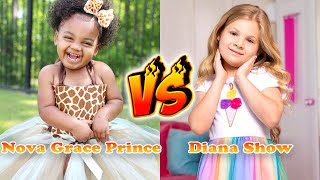 Diana Show VS Nova Grace Prince Transformation 👑 From Baby To 2024