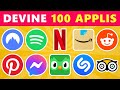 Devine le logo en 3 secondes  100 applis quiz logo