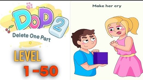 Dop2: Delete One Part -Gameplay Walkthrough 1-50 Levels (Android )