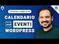 Migliore plugin calendario eventi WordPress MODERN EVENTS CALENDAR tutorial italiano