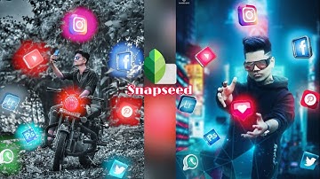 Snapseed social app  photo editing  ||  Snapseed Background colour change 2021 Mkcreates