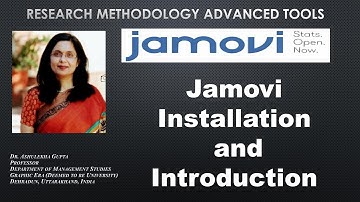 01 Jamovi Installation and Introduction (jamovi) (data analysis) (export) (import)