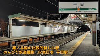 のんびり鉄道撮影  JR東日本  平田駅