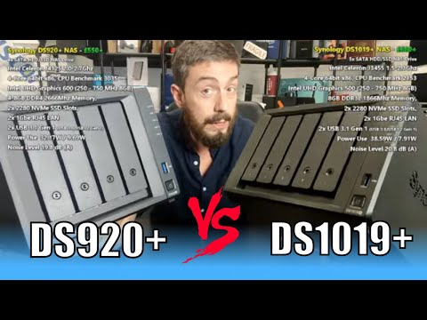 Synology DS920 +とDS1019 + NASの比較