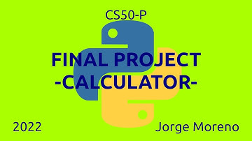 CS50P Final Project: Calculator