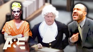 STRANGEST Courtroom Appearances - Top 9 Moments | Court Cam | A\&E