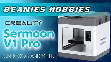 Creality Sermoon V1 Pro Unboxing And Setup