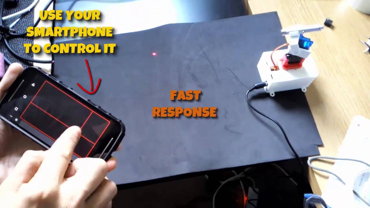 Laser Pointer Remote Control Circuit, Part 3 of 3 - Robot Room