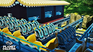 Planet Coaster | Adventure World 🌍 | Ep.45 China - B&M Transfer Track & Queue Line