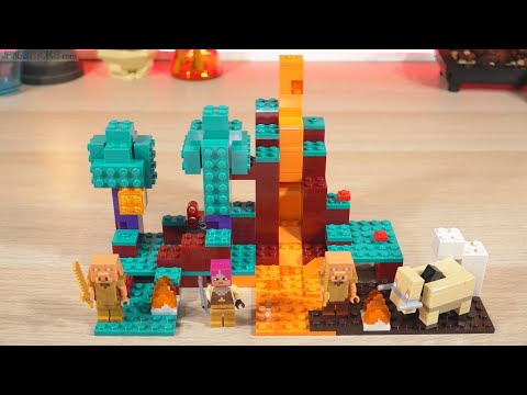 LEGO Minecraft The Warped Forest 21168 ⏩ Speed Build