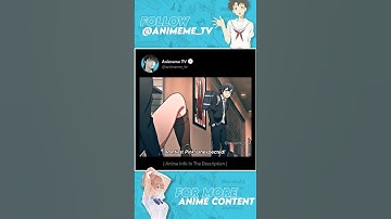 Bro said one glance is all it takes 😂 #anime #animemoments