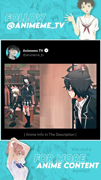 Bro said one glance is all it takes 😂 #anime #animemoments