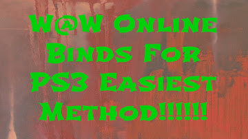 {PS3}{WAW} How to get Online Binds for Multiplayer! Easy