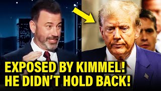 Kimmel CUTS DEEP, Brings the HAMMER DOWN on Trump