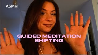 ASMR shifting guided meditation + subliminal (visualization) 🌙🤍