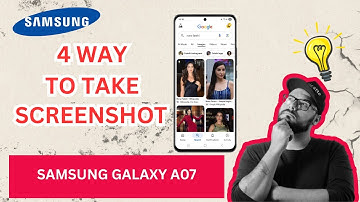 How To Screenshot On Samsung Galaxy A07 | Easy Screen Capture Tips & Tricks!