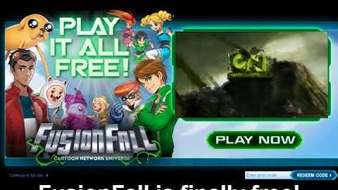 FusionFall- Finally Gone Free!
