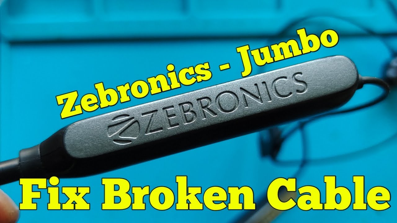 DIY Zebronics Jumbo Neckband Repair