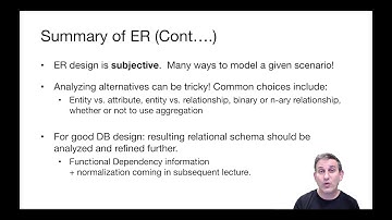 Lecture 16 part 16 Summary