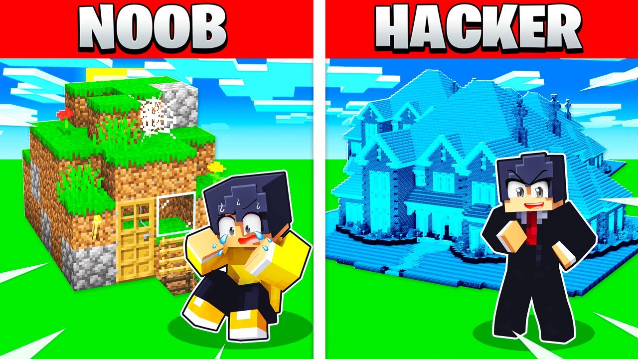 Minecraft NOOB vs HACKER: SICHERSTE OP BASE mit GEHEIM GANG Bau Challenge (OMG) 😱
