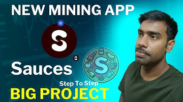 New Mining App | Sauces Mining App | Ice Mining App | Sauces Coin | Crypto Sunny