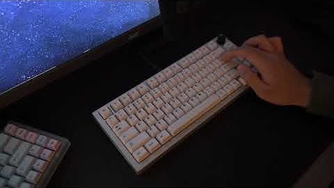 GMMK Pro Sound Test with Holy Boba Switches, AVX Works FR4 Plate, and PE Foam Mod