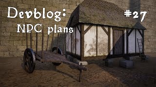 Medieval RPG - Devblog #27: NPC plans