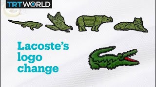 lacoste changing logo