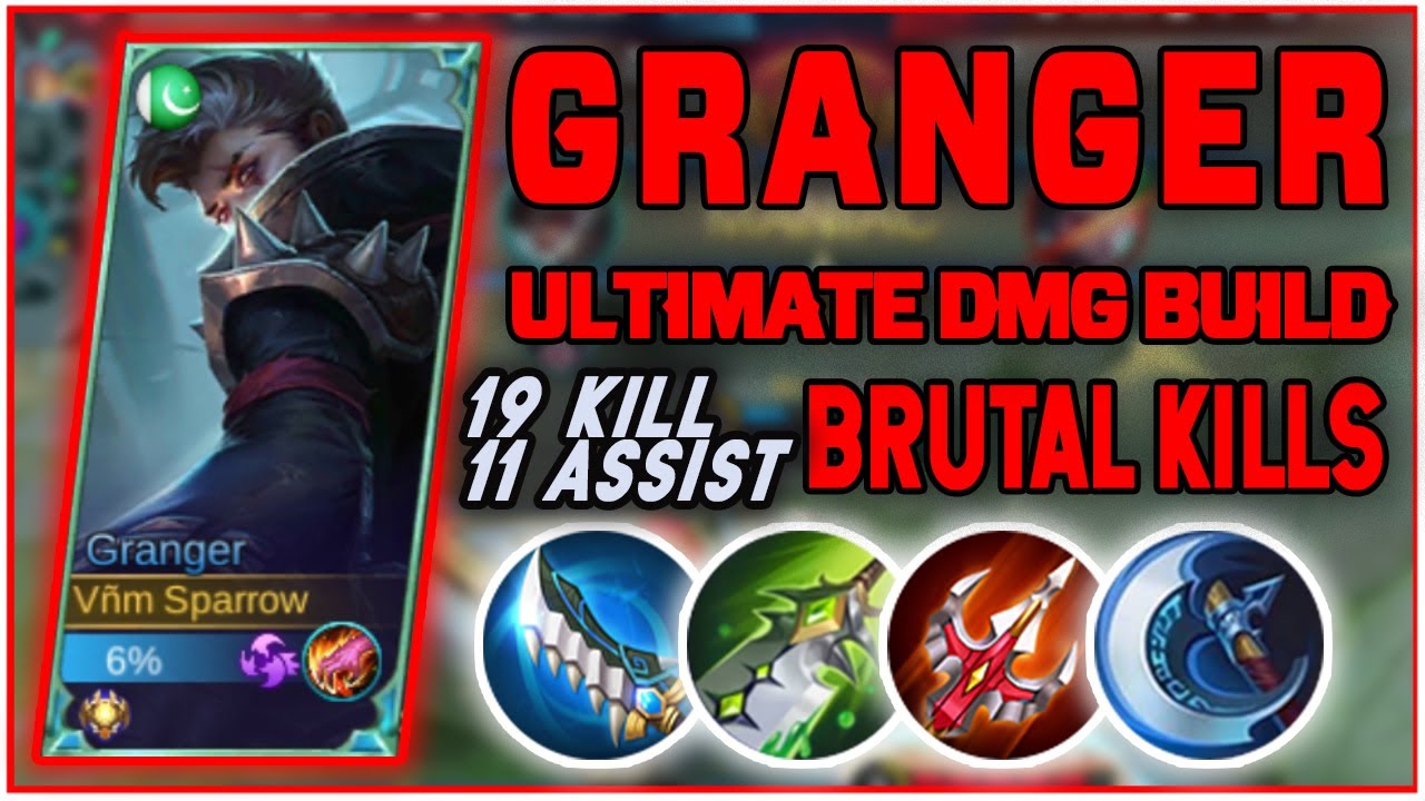 Granger Deadly RED Bullet Build | INSANE DMG BRUTAL KILLS Gameplay by Sparrow 