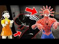 Spider man and Squid Game vs Venom - Horror Movie - funny horror heroes animation (p.6)