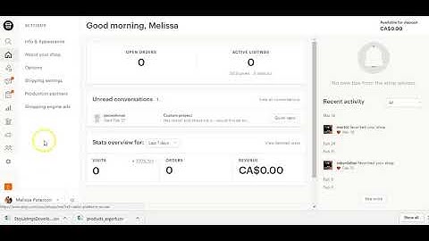 How to Get Your Product CSV. on Etsy