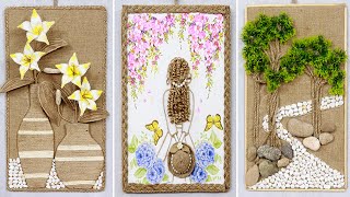 Diy yourself & sell ! 7 Beautiful Jute Wall Hanging Craft Ideas by scrap