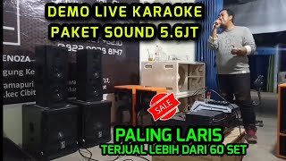 Paket sound murah berkualitas 5.6jt siap buat karaoke