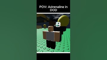 Adrenaline in Die Of Death 😭 | DIE OF DEATH ANIMATION #forsaken #dieofdeath #roblox