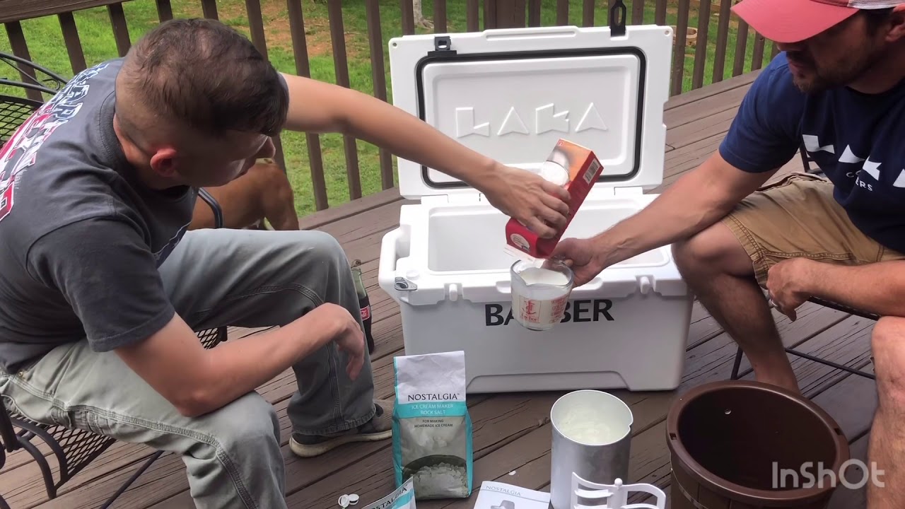 Nostalgia Ice Cream Maker Review YouTube