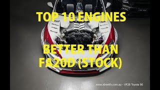 Top 10 Engines BETTER THAN FRS / BRZ STOCK