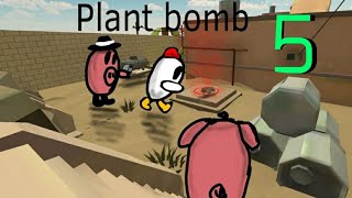 Chicken gun plant bomb animation part 5 [final part]