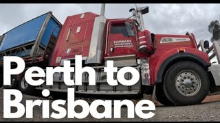 Road Train Perth to Brisbane
