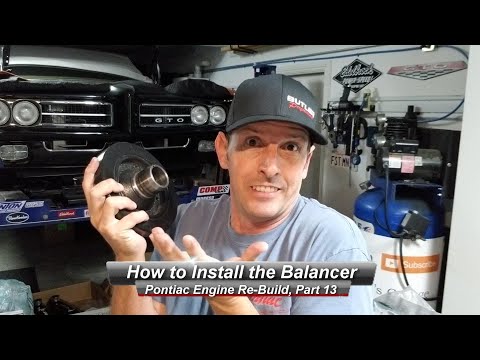 Pontiac V8 Rebuild, Part 13:  How to Remove or Install a Harmonic Balancer, properly.