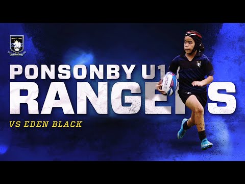 U10 Open Grade | Ponsonby Rangers vs Eden Black | Junior Rugby Highlights