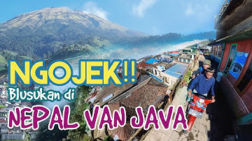 Ngojek Blusukan di Nepal Van Java ‼️ #nepalvanjava #magelang #ojekgunung #explore #insta360 #drone
