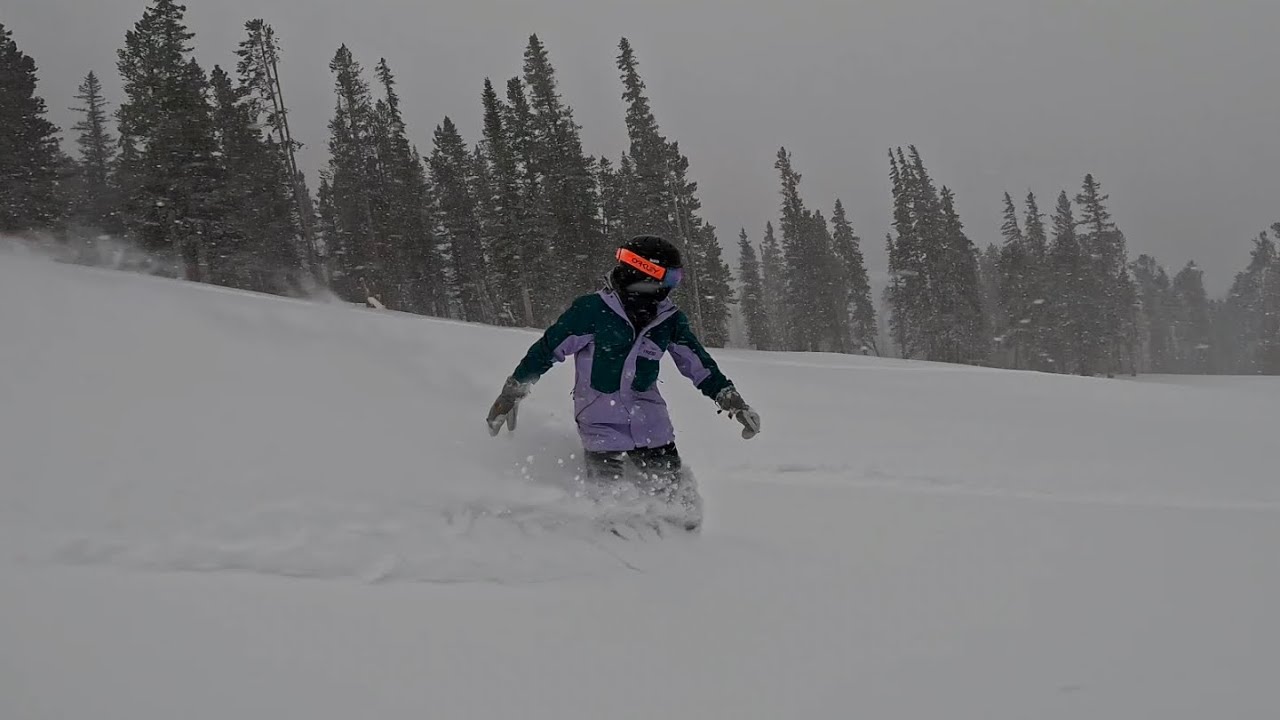 Keystone Powder Day Awesome Powder Day at Keystone 1/2/25 - YouTube