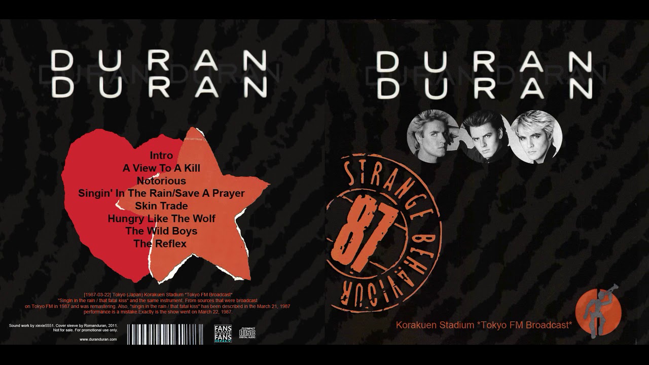 Duran Duran - 1987.03.22,Tokyo Japan.Korakuen Stadium (FM