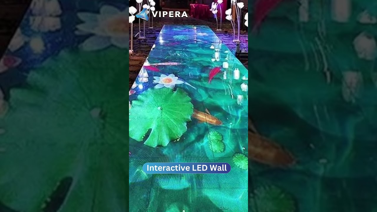 P3.91 Interactive LED Wall!              ORDER NOW: 