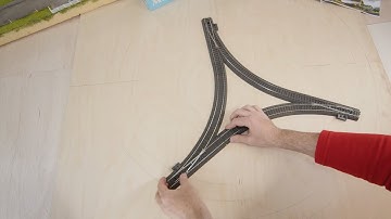 How to Build a Wye Junction with Märklin C-Track – Using 3 Turnouts