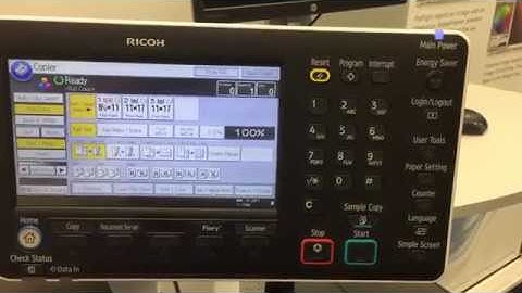 default copy setting to single side copying Savin /Ricoh