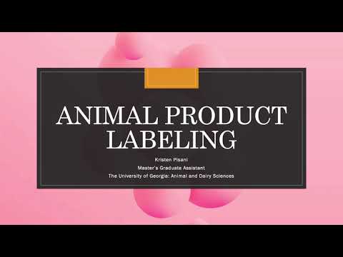ADSC6350 Project 3: Meat and Poultry Labels